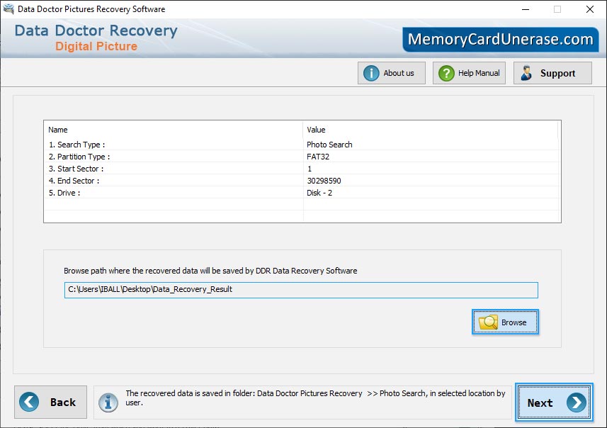 Digital Pictures Unerase Software
