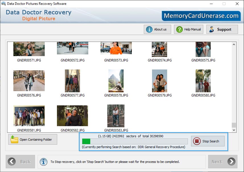 Digital Pictures Unerase Software