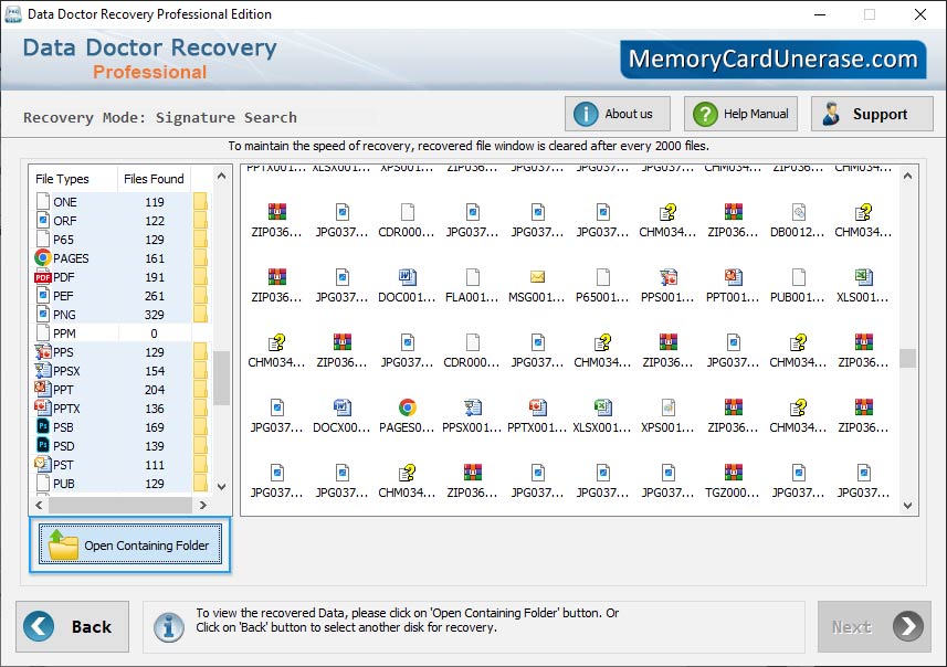 Data Unerase Software - Professional