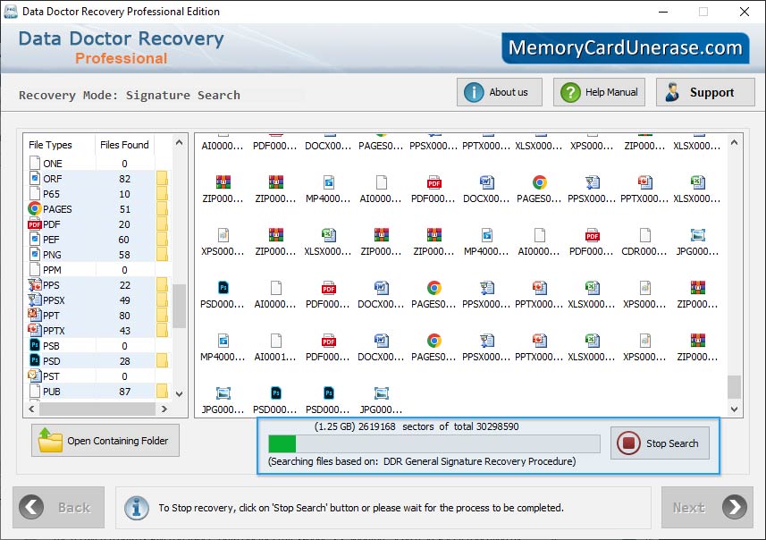 Data Unerase Software - Professional
